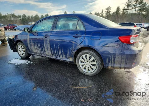 2013 Toyota Corolla Base z USA, uszkodzony, nr VIN 5YFBU4EE8DP102909